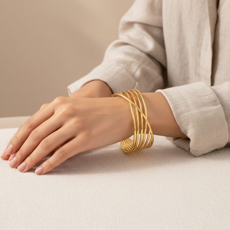 18K Gold Plated Anti Tarnish Bracelet - ATB032