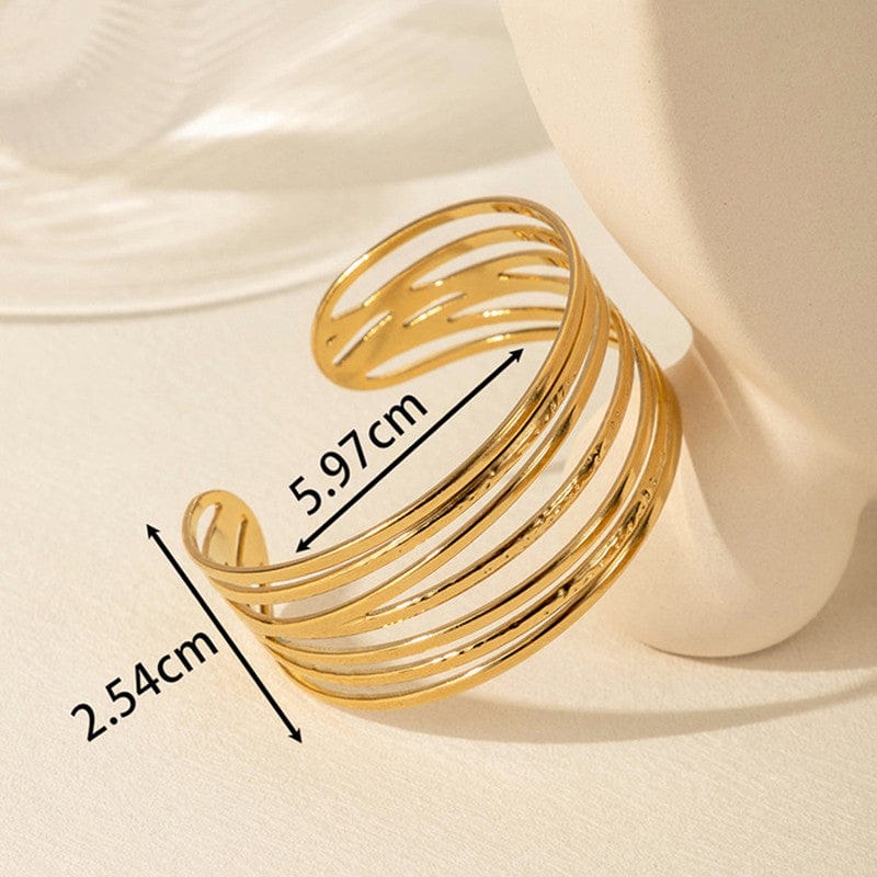 18K Gold Plated Anti Tarnish Bracelet - ATB041