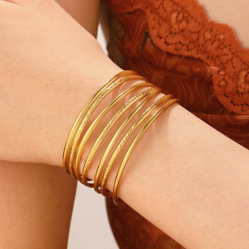 18K Gold Plated Anti Tarnish Bracelet - ATB041
