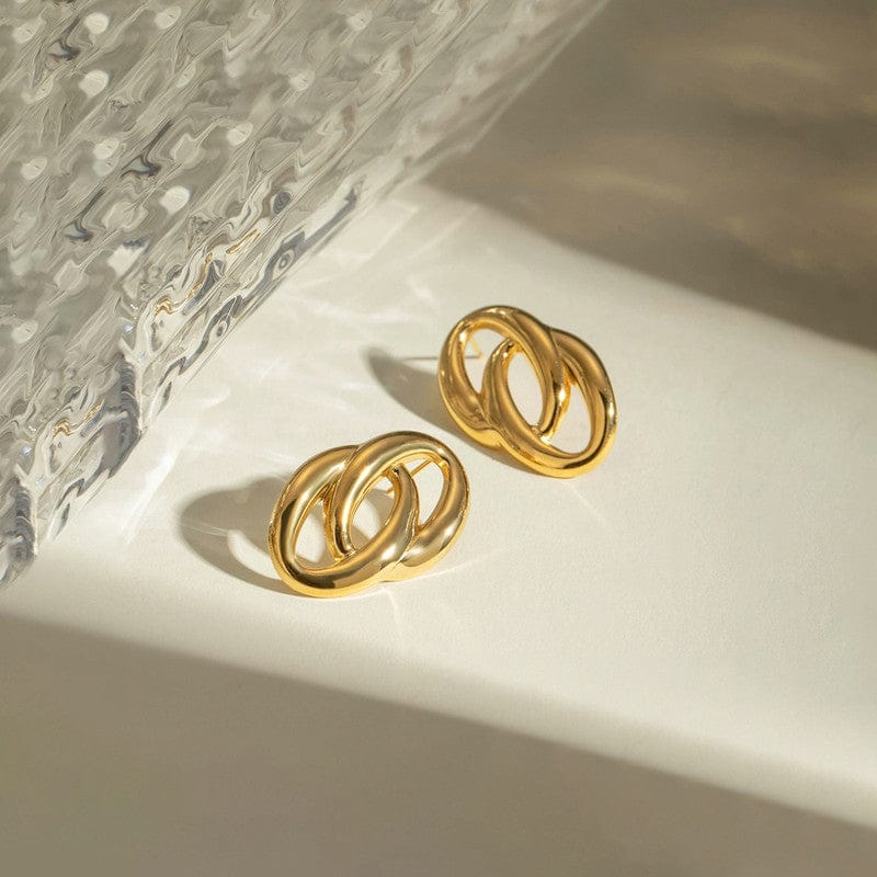 Anti-Tarnish Gold Plated Earrings - ATE007