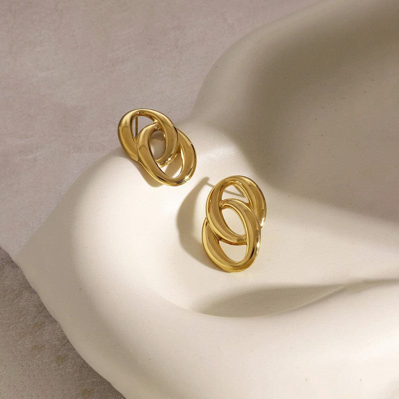 Anti-Tarnish Gold Plated Earrings - ATE007