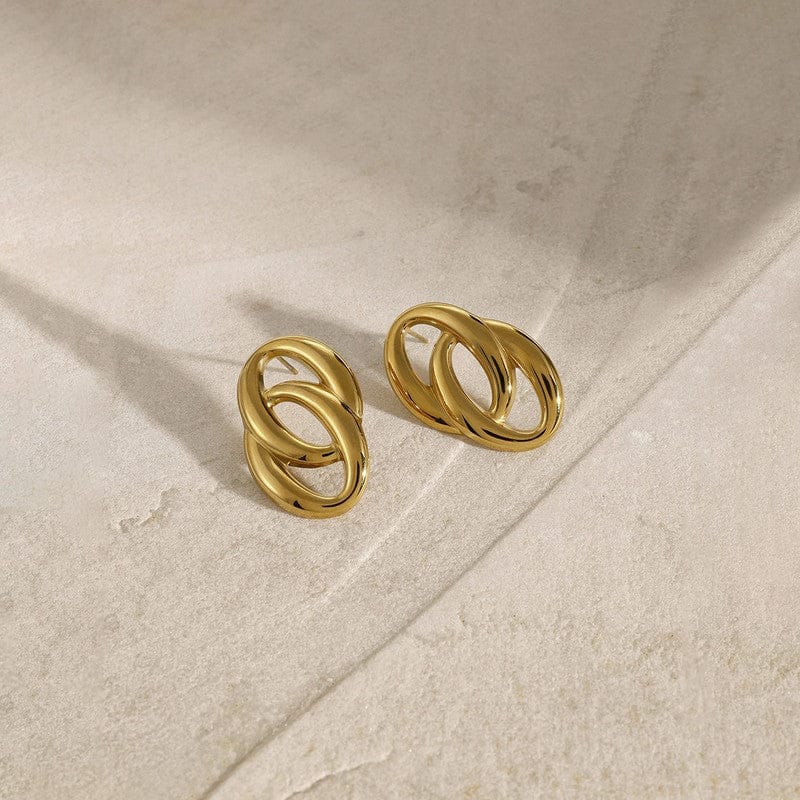 Anti-Tarnish Gold Plated Earrings - ATE007