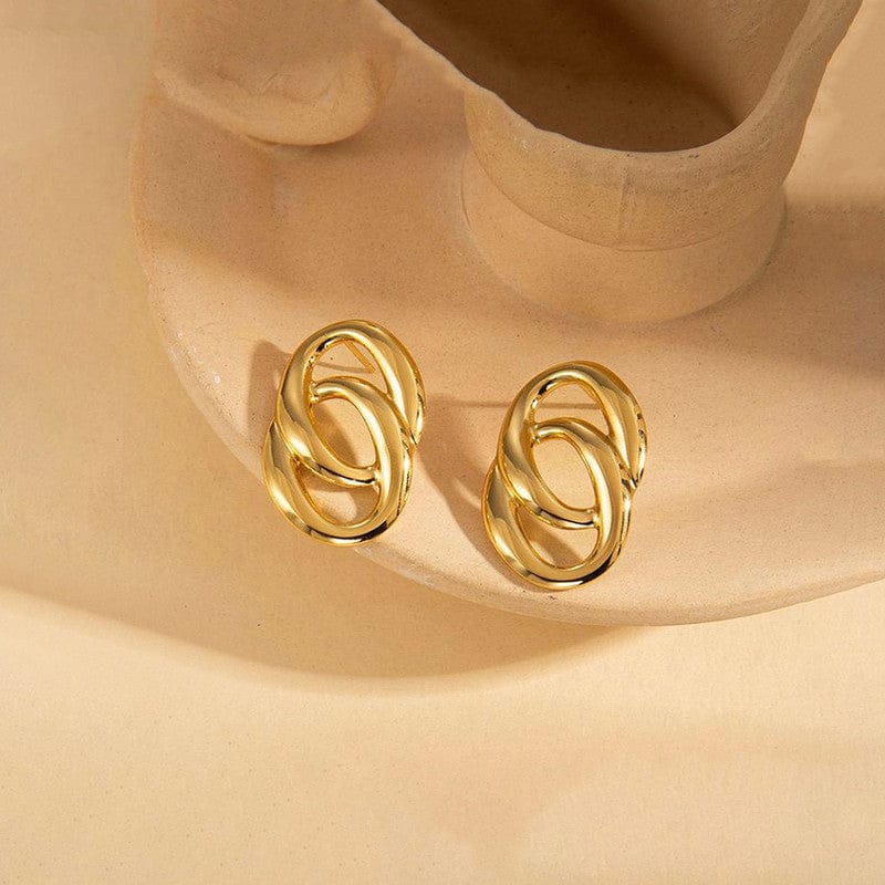 Anti-Tarnish Gold Plated Earrings - ATE007