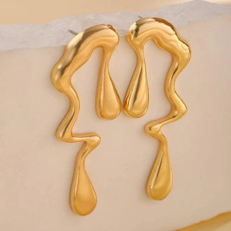 Anti-Tarnish Gold Plated Earrings - ATE008
