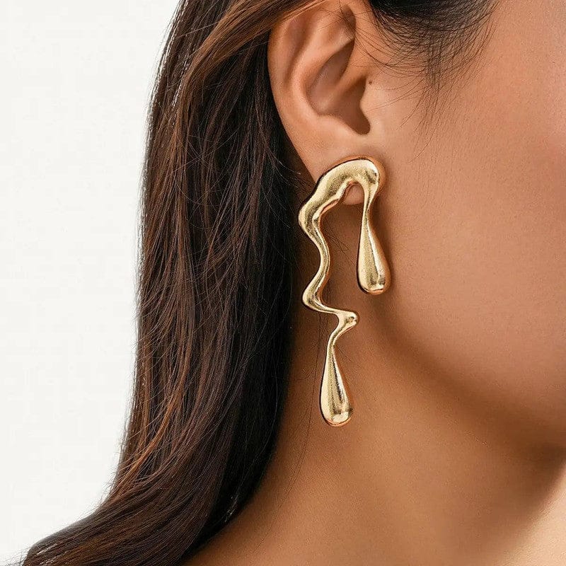Anti-Tarnish Gold Plated Earrings - ATE008