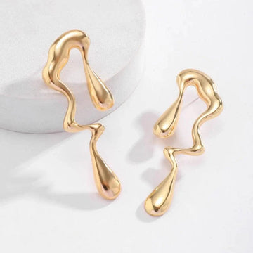 Anti-Tarnish Gold Plated Earrings - ATE008