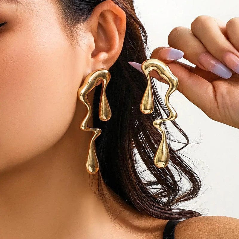Anti-Tarnish Gold Plated Earrings - ATE008