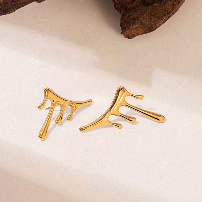 Anti-Tarnish Gold Plated Earrings - ATE009