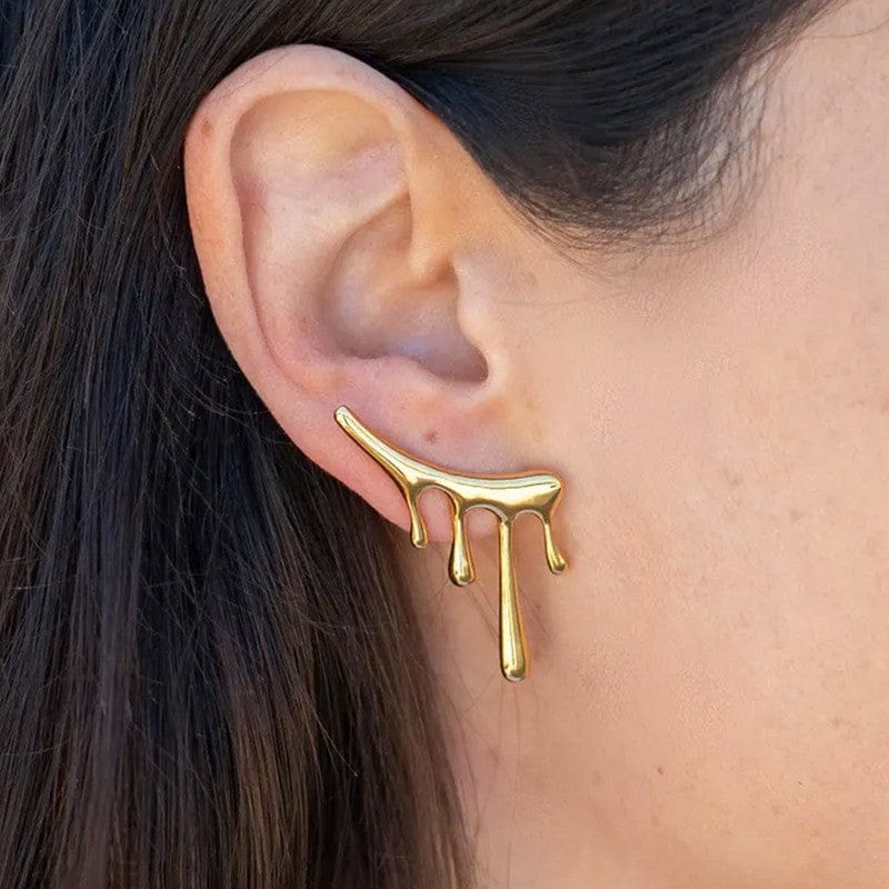 Anti-Tarnish Gold Plated Earrings - ATE009