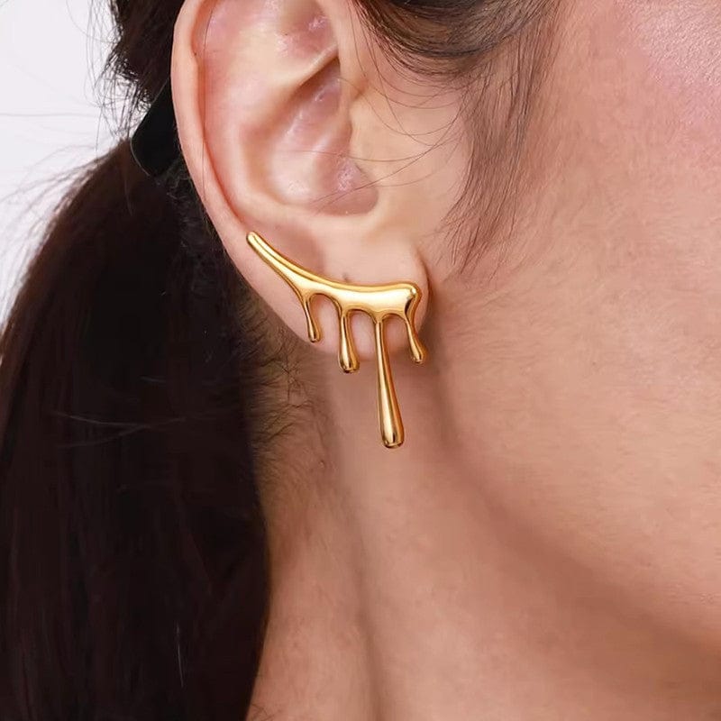 Anti-Tarnish Gold Plated Earrings - ATE009