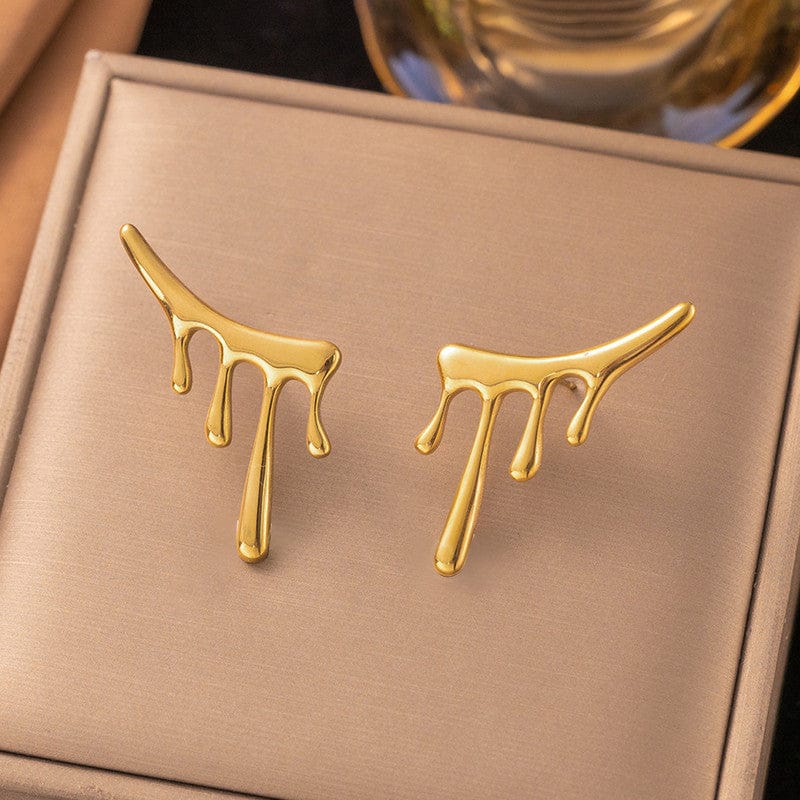 Anti-Tarnish Gold Plated Earrings - ATE009