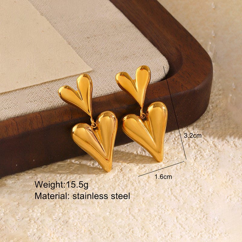 Anti-Tarnish Gold Plated Earrings - ATE010