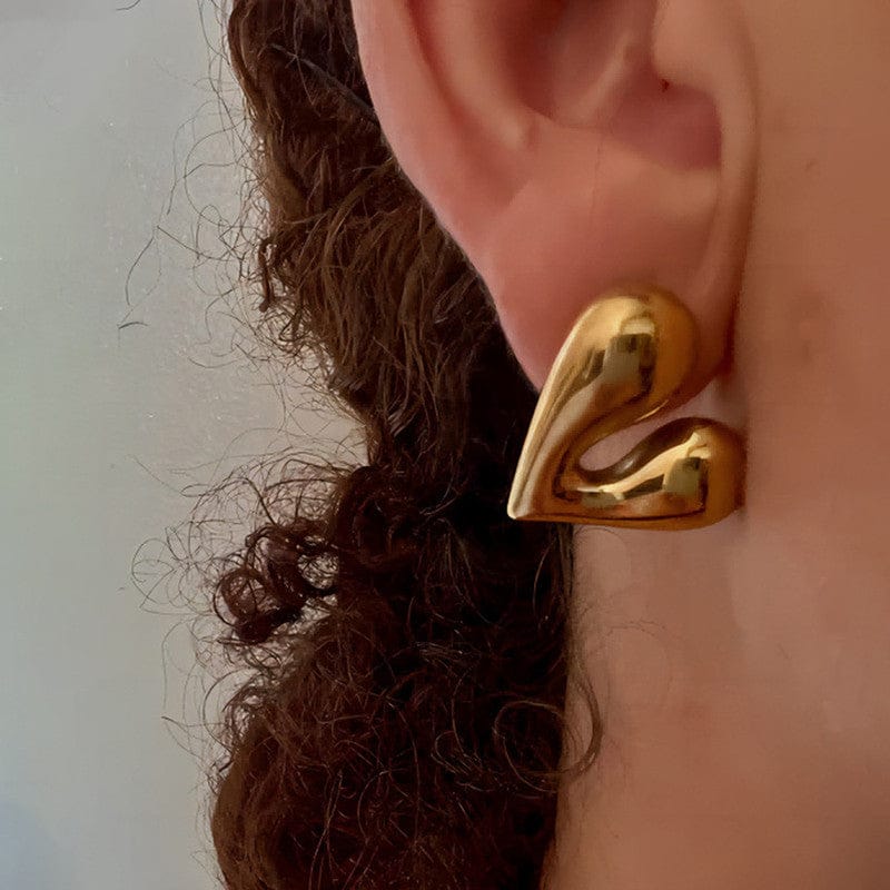 Anti-Tarnish Gold Plated Earrings - ATE012
