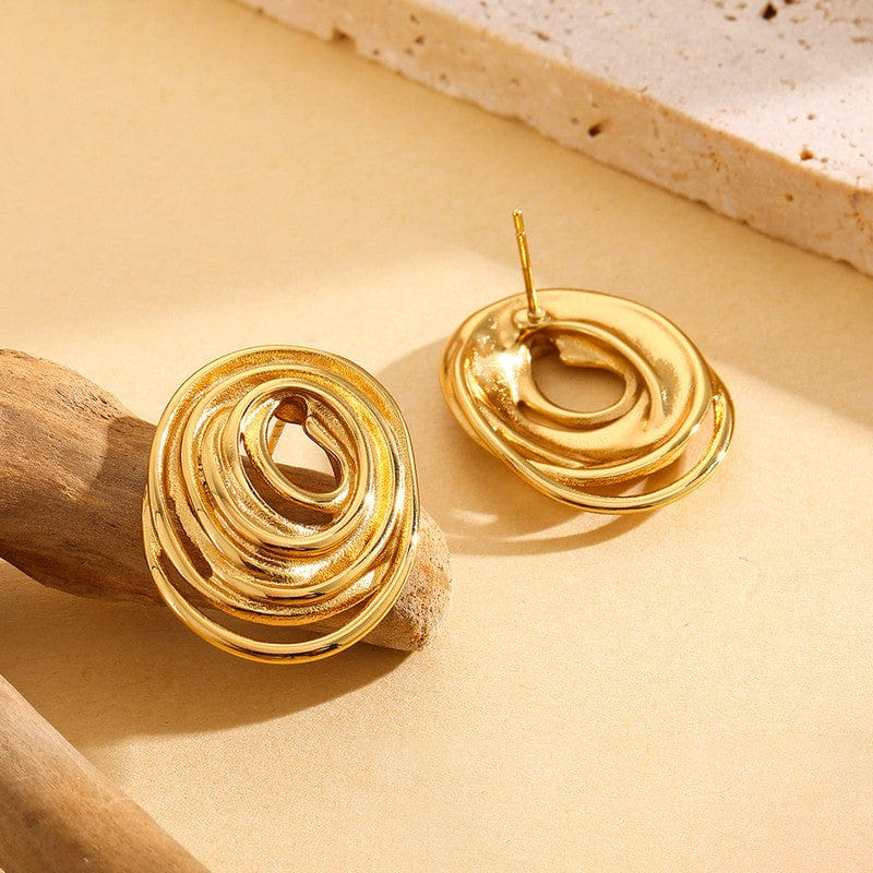 Anti-Tarnish Gold Plated Earrings - ATE013