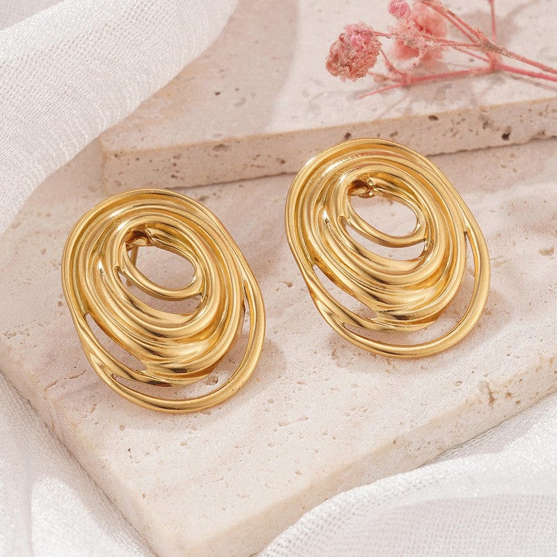 Anti-Tarnish Gold Plated Earrings - ATE013