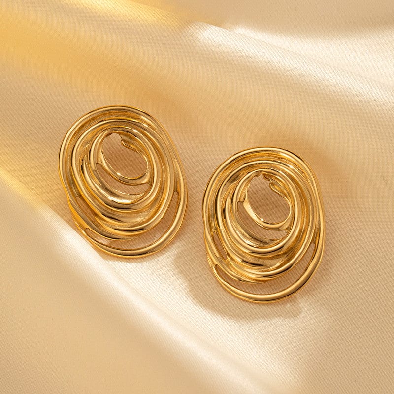 Anti-Tarnish Gold Plated Earrings - ATE013