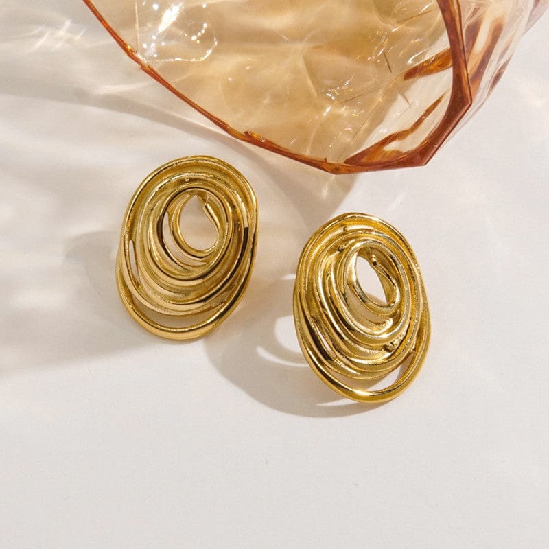 Anti-Tarnish Gold Plated Earrings - ATE013