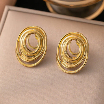 Anti-Tarnish Gold Plated Earrings - ATE013