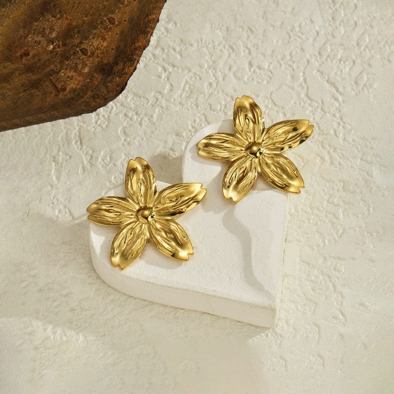 Anti-Tarnish Gold Plated Earrings - ATE014