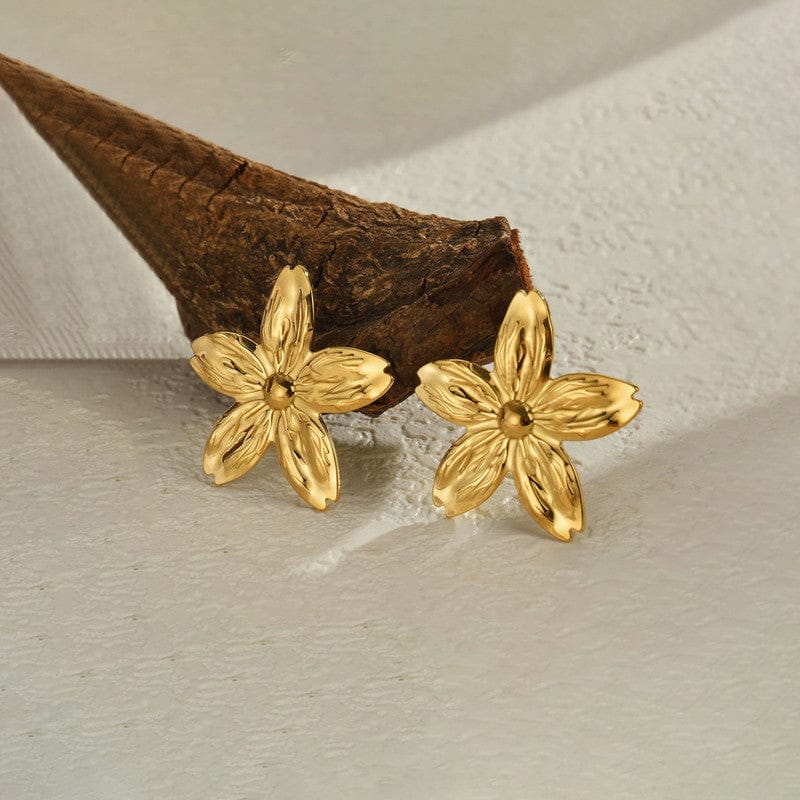 Anti-Tarnish Gold Plated Earrings - ATE014