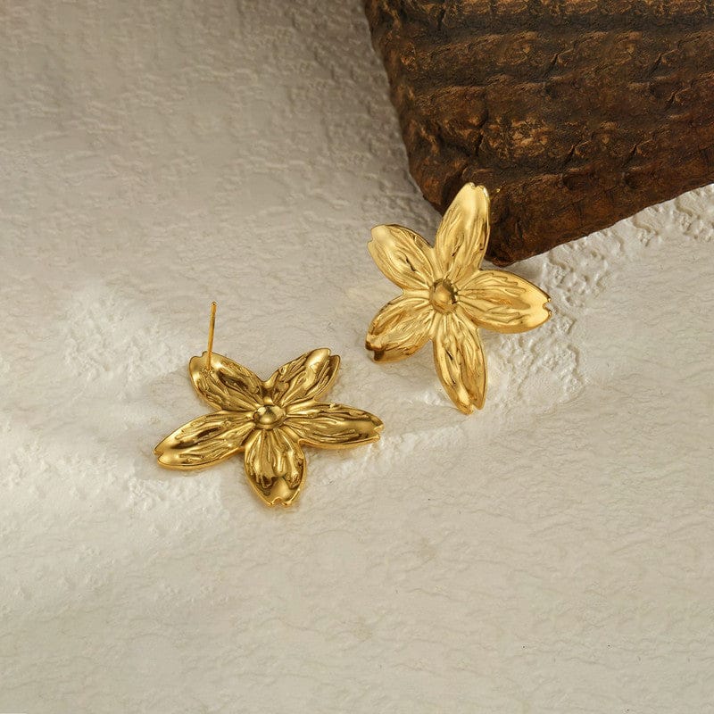 Anti-Tarnish Gold Plated Earrings - ATE014