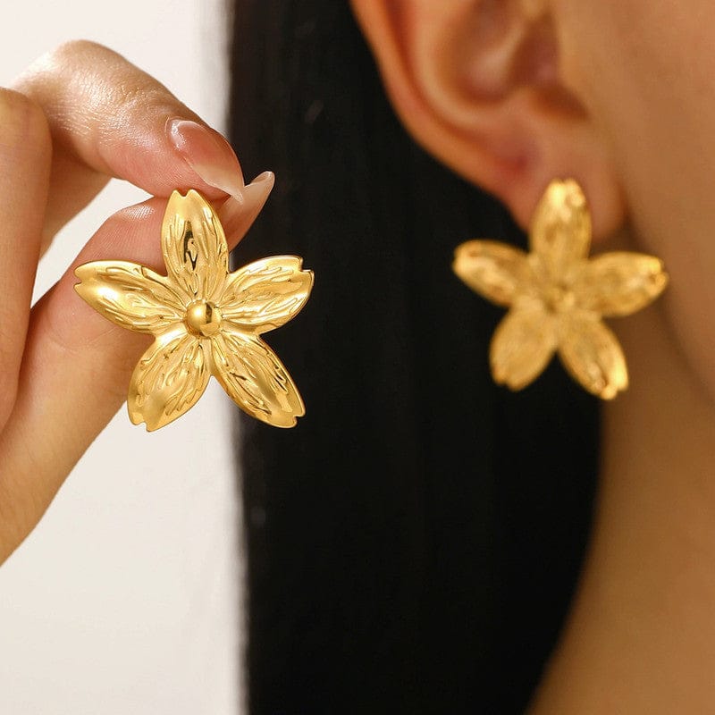 Anti-Tarnish Gold Plated Earrings - ATE014