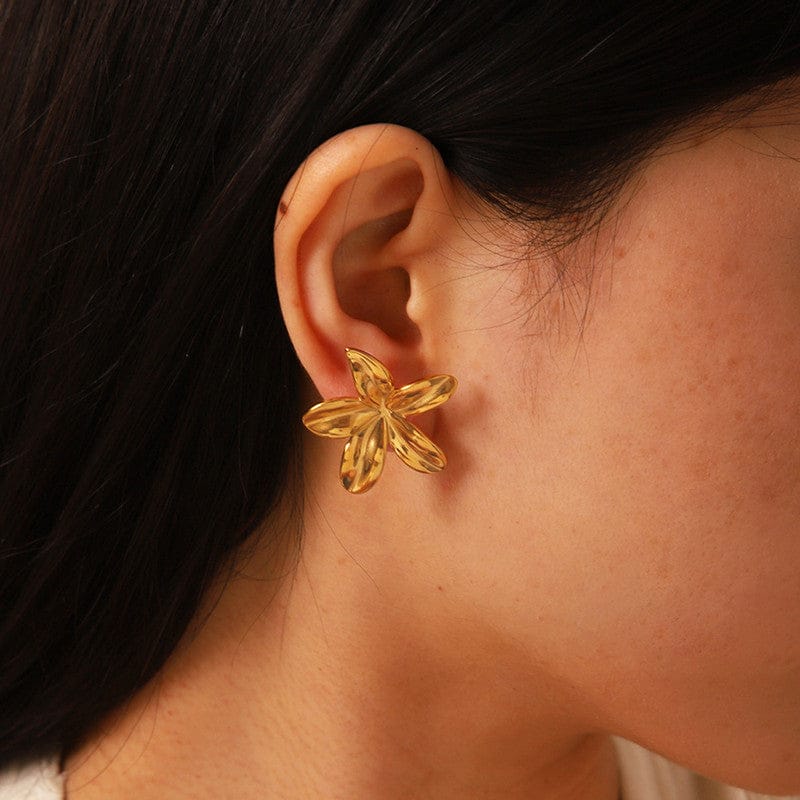 Anti-Tarnish Gold Plated Earrings - ATE016