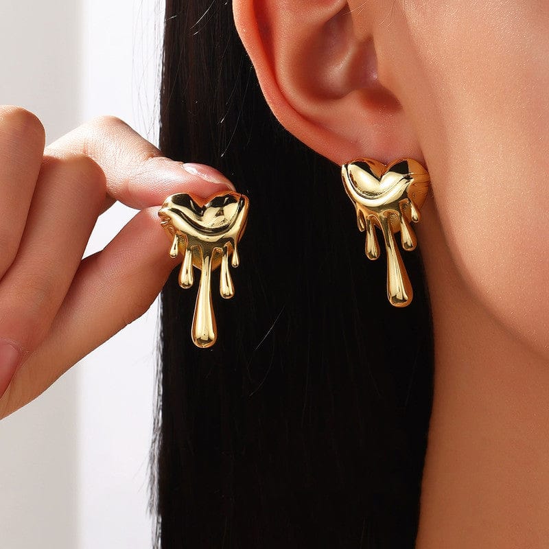 Anti-Tarnish Gold Plated Earrings - ATE017