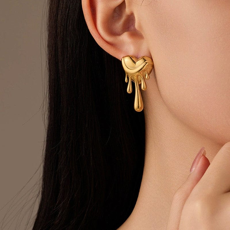 Anti-Tarnish Gold Plated Earrings - ATE017