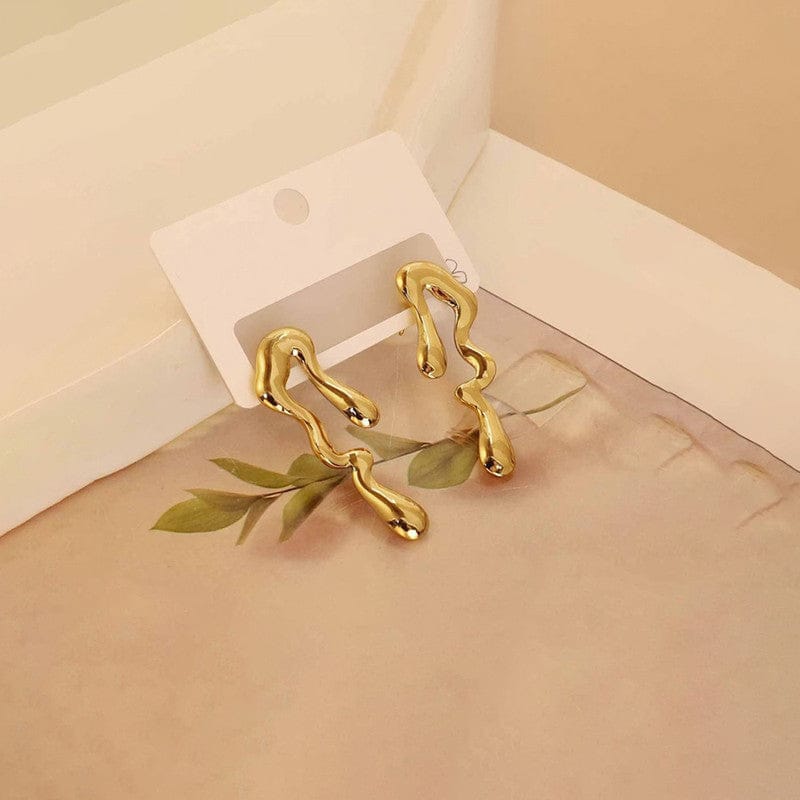 Anti-Tarnish Gold Plated Earrings - ATE018