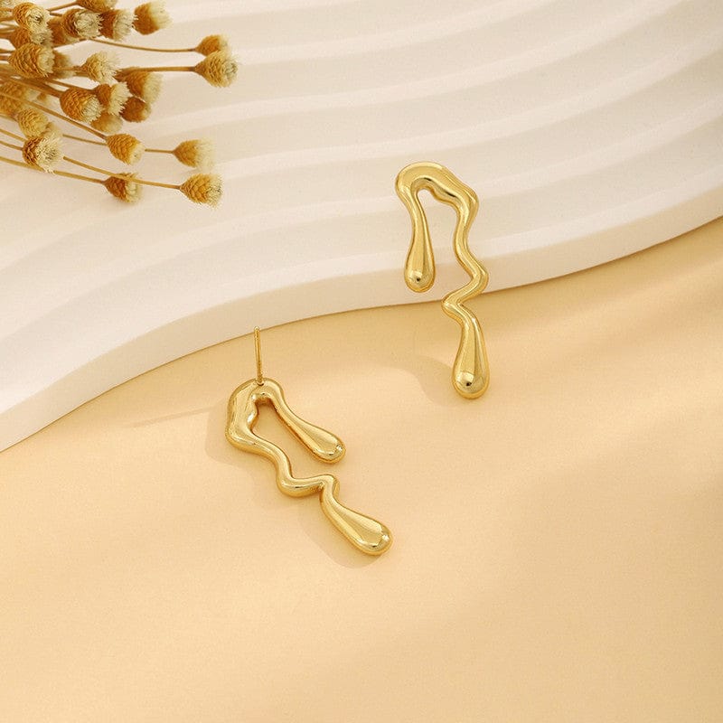 Anti-Tarnish Gold Plated Earrings - ATE018