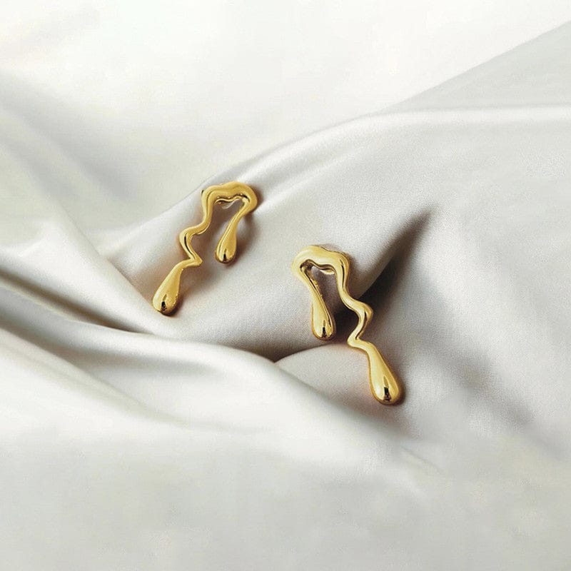 Anti-Tarnish Gold Plated Earrings - ATE018