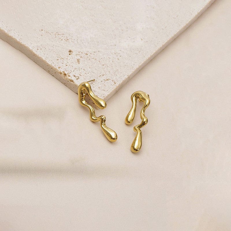 Anti-Tarnish Gold Plated Earrings - ATE018