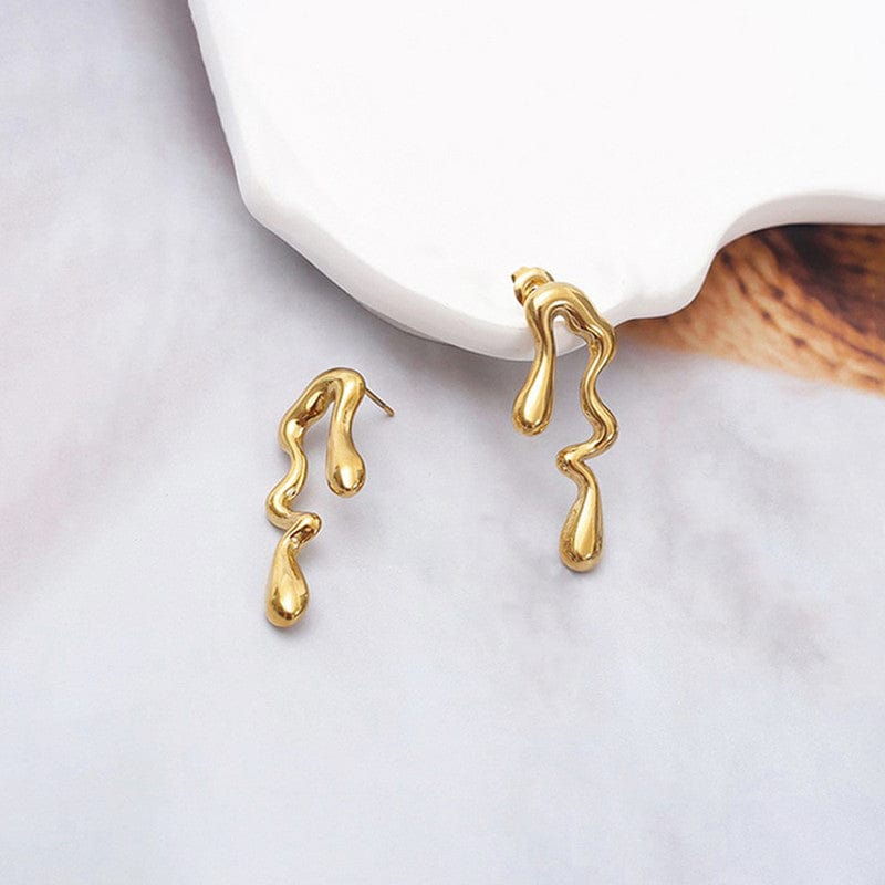 Anti-Tarnish Gold Plated Earrings - ATE018