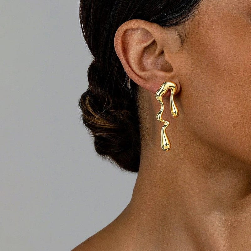 Anti-Tarnish Gold Plated Earrings - ATE018