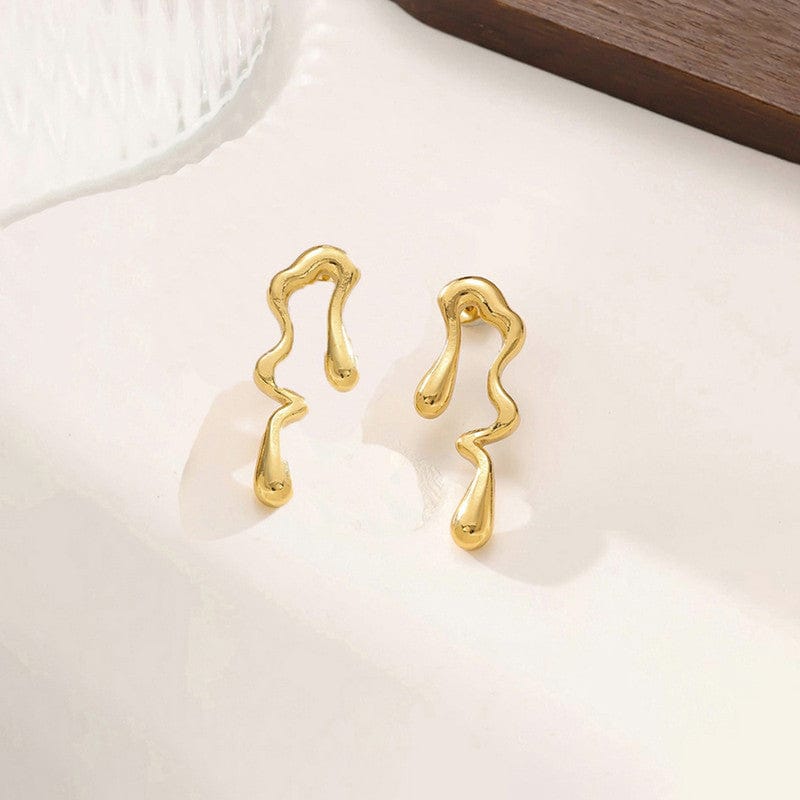 Anti-Tarnish Gold Plated Earrings - ATE018