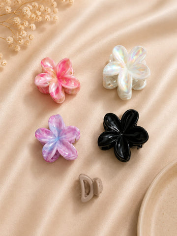 Korean Hair Accessories Combo Trendy Claw Clips -  HAC089