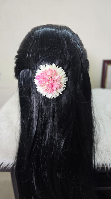 Artificial Flower Aligator Clip Hair Accessories - FCM003