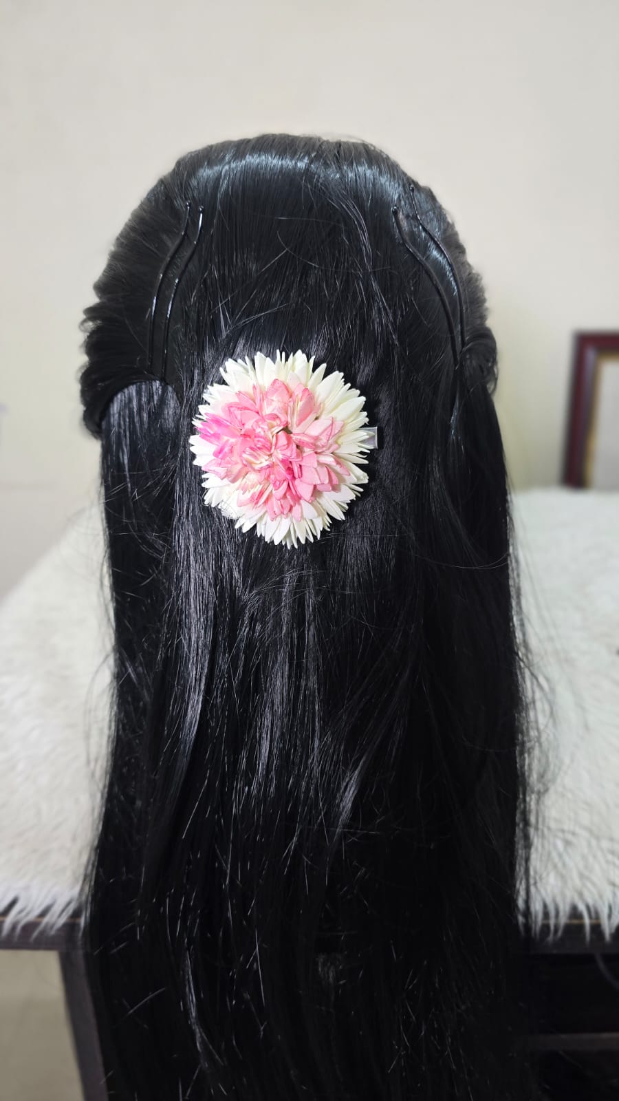 Artificial Flower Aligator Clip Hair Accessories - FCM003