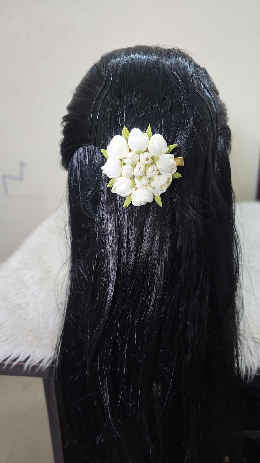 Artificial Flower Aligator Clip Hair Accessories - FCM004