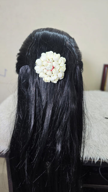 Artificial Flower Aligator Clip Hair Accessories - FCM010