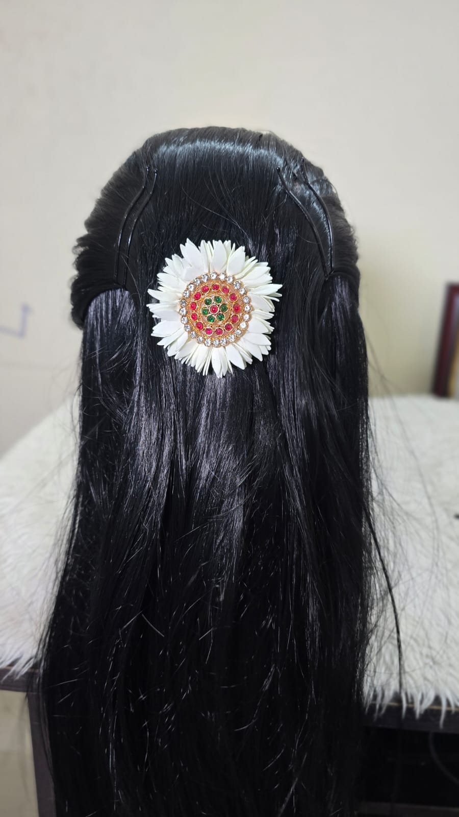 Artificial Flower Aligator Clip Hair Accessories - FCM011