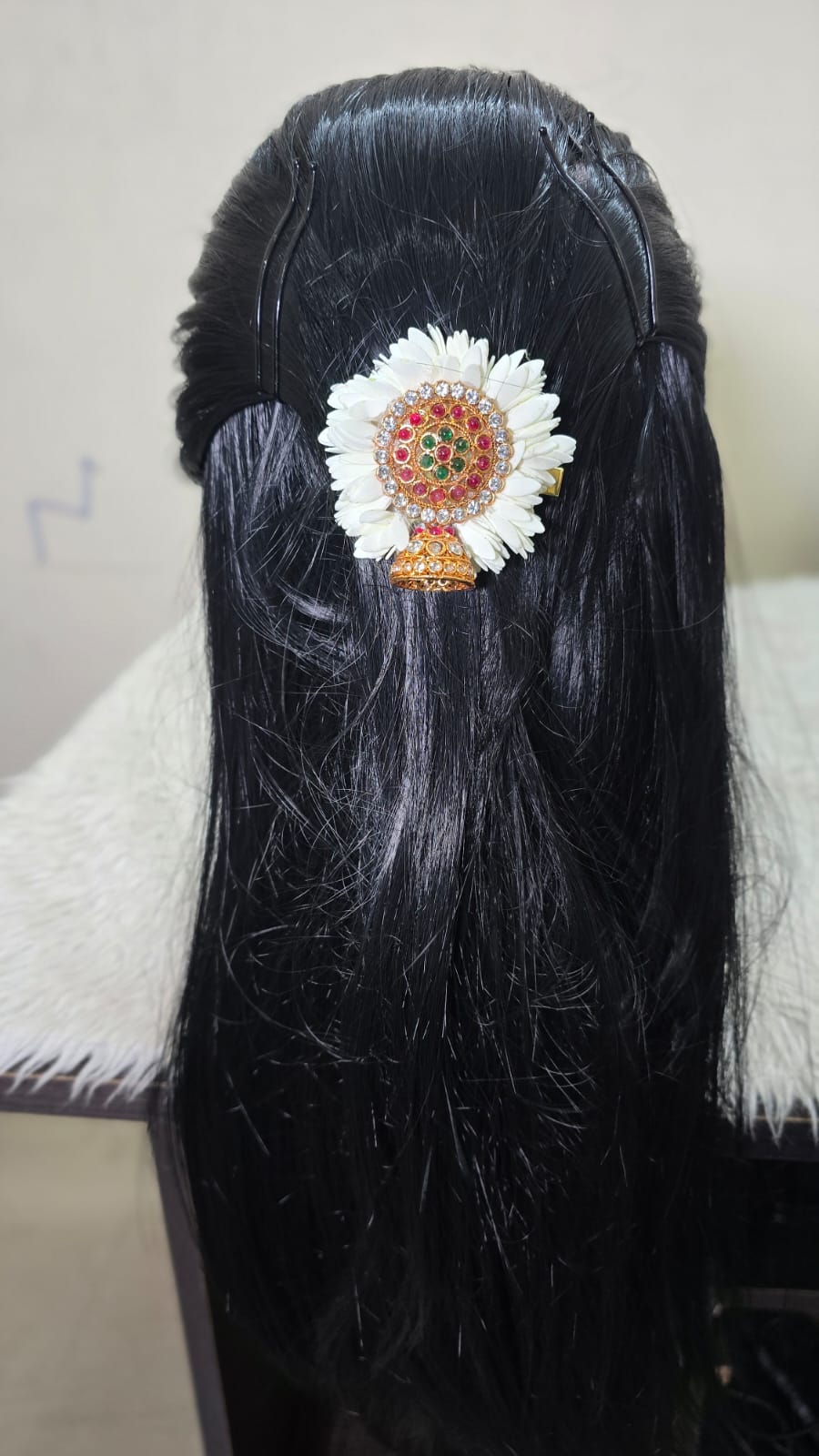 Artificial Flower Aligator Clip Hair Accessories - FCM006