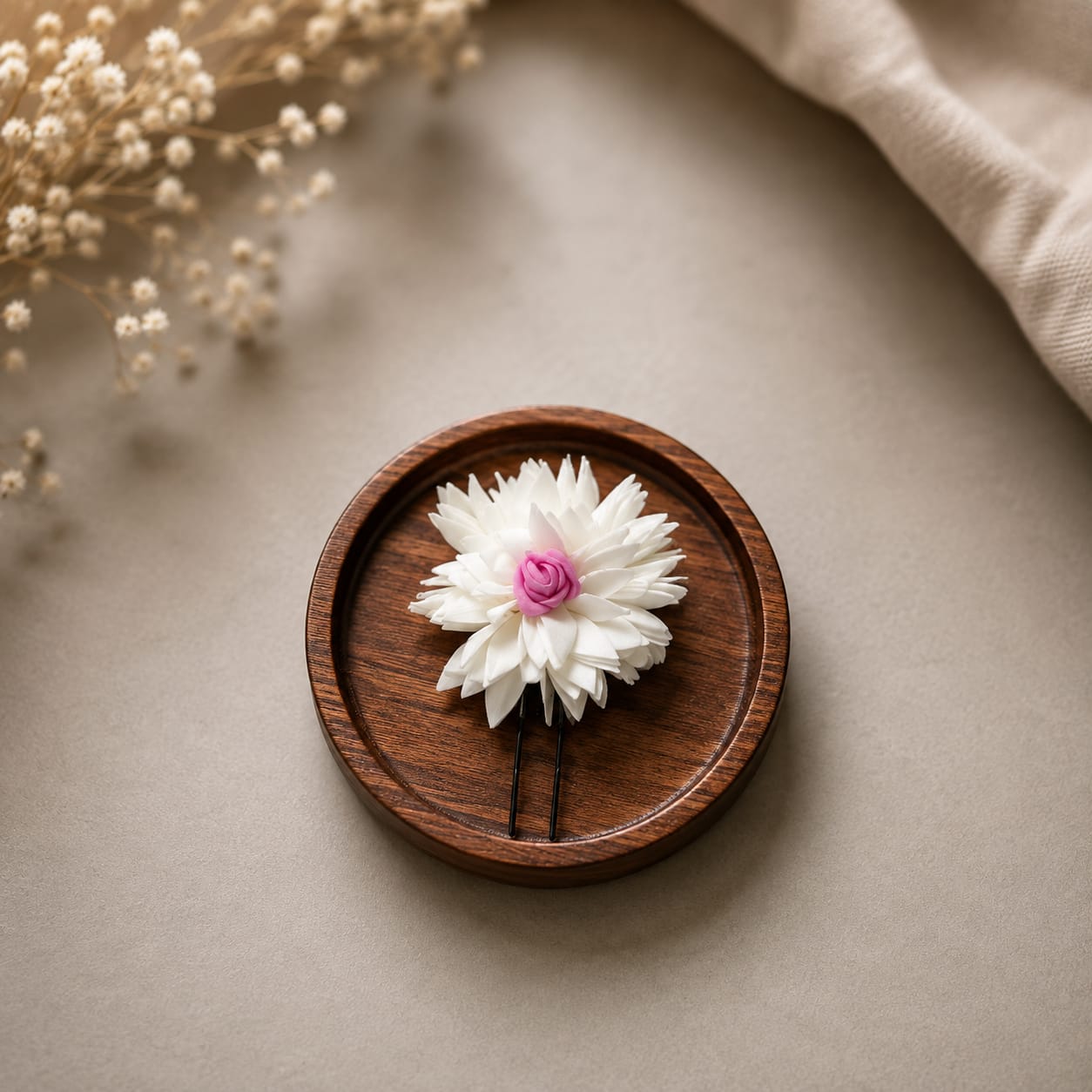 Pichi Poo x Center Rose Color - U Pin - FA008