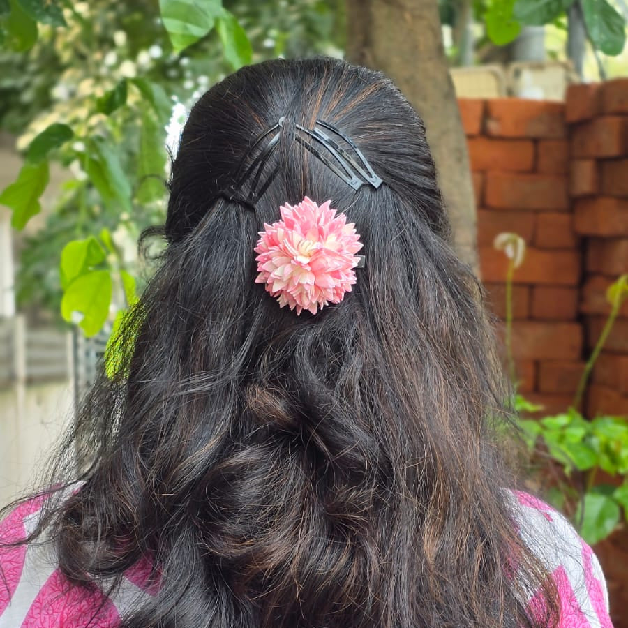 Jathi Poo - Medium Size - Aligator / Hair Band