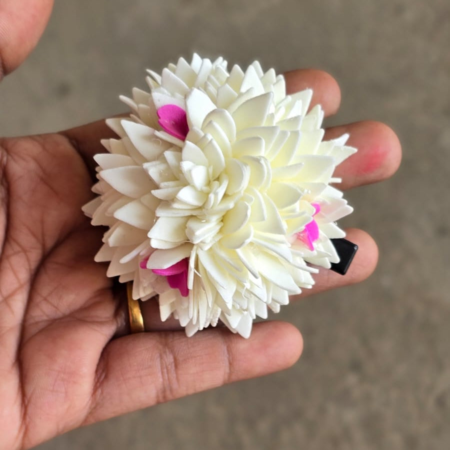 Pichi poo x Pink Rose - Medium Size - Aligator / Hair Band