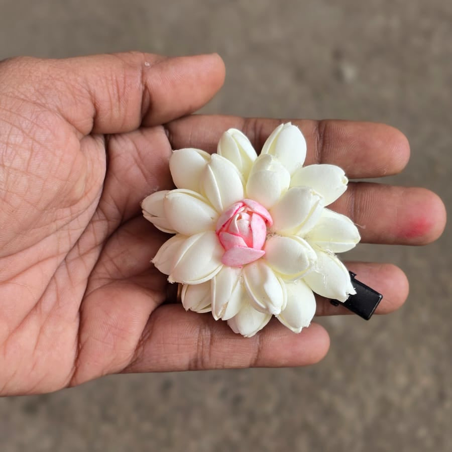 Mokku Malli x Pink Rose - Medium Size - Aligator / Hair Band
