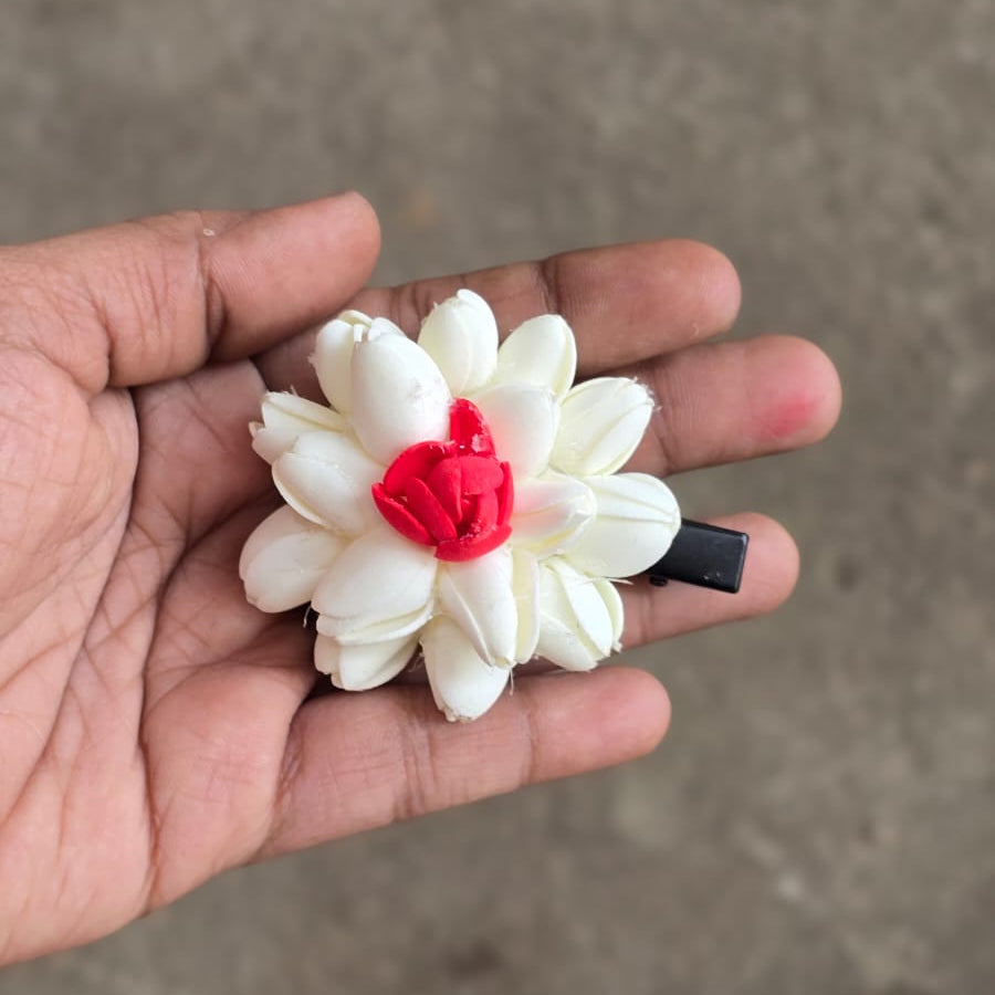 Mokku Malli x Red Rose - Medium Size - Aligator / Hair Band
