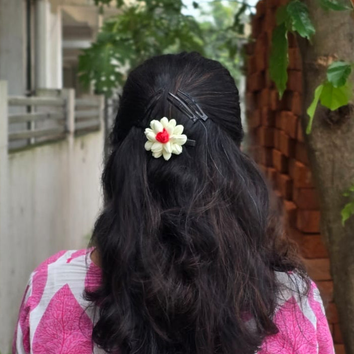 Mokku Malli x Red Rose - Medium Size - Aligator / Hair Band