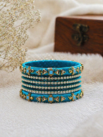 Handmade Silk Thread Bangle - SB001